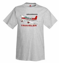 Grumman Tiger Red #3 Airplane Unisex T-Shirt XXXXL white