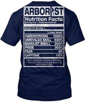 Arborist Arborist Nutrition Facts Arborist Unisex T-shirts S gray