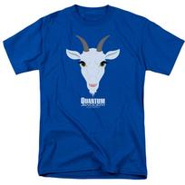 Quantum and Woody Goat Head Valiant Comics Tee Royal Blue Unisex T-shirt S
