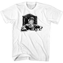 Scarface Tonyatdesk Balti Unisex Marškinėliai S