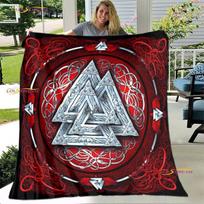 Viking Tattoo Sofa Bed Blanket Super Soft Warm Blanket Cover Flannel Throw Blanket  Cooling Blanket  Picnic Blanket 75x100cm (30x40inch) beige
