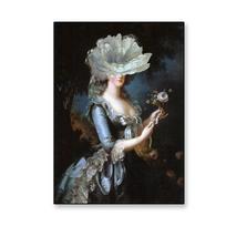 Portretas Moterys Plakatas Jacob Ferdinand Voet Spaudiniai Pakeistas Drobės Menas Tapyba Damos Portretas Renesanso Sienų Menas Dekoracija 21cm×30cm NoFrame
