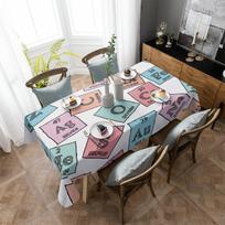 Elementai Raidės Linijos Staltiesė Šventinis Dekoras Vandeniui atsparios Stačiakampės Staltiesės Vestuvių Dekoras Stalo Užtiesalas 4pcs 33x48 Table mat gray