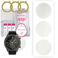 3x apgo MATINIS Hidrogelinis Ekrano Apsauginis Stiklas Amazfit GTR (42 mm), Hidrogelio plėvelė su pozicionavimo sluoksniu, kurį lengva montuoti