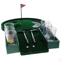Mini Drinking Glasses 2 Putters Adult Entertainment Gift gray