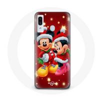 Case - Maniacase - Samsung Galaxy A40 - Mickey Mouse - Soft - Black juoda