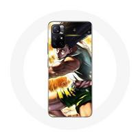 Case - Maniacase - Xiaomi Redmi Note 11s 5G - Anime Gon Freecss - Silicone - Soft juoda