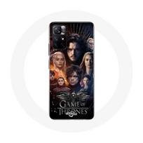 Coque pour Xiaomi Redmi Note 11s 5G Game of Thrones Saison 8 Le Trône de Fer L'affiche de L'équipage Logo Aigle Gris pilka