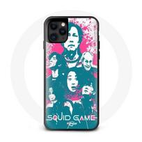 Case - Maniacase - Iphone 12 mini - Squid Game - Protection - Soft - Black juoda