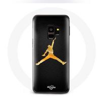 Case - Michael Jordan - Samsung Galaxy S9 Air - Yellow - Flexible - Protection geltona