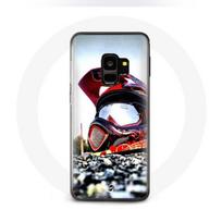 Coque Samsung Galaxy S9 Casque MotoCross