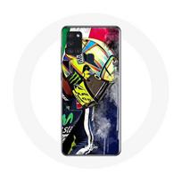 Coque Samsung Galaxy A21S Valentino rossi pilote moto GP