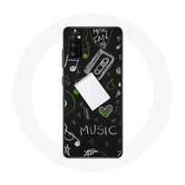 Coque Samsung Galaxy A41 Music clé de sol