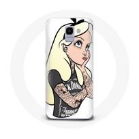 Coque pour Samsung Galaxy A8 2018 Alice Princesse tatouée
