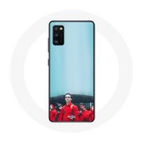Coque pour samsung galaxy S20 plus La casa de papel Berlin Rio et Tokyo Fond Bleu