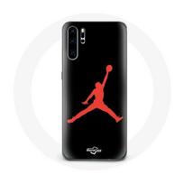 Case for Huawei P30 Pro - MANIACASE - Air Jordan Logo - Red - Flexible - Synthetic raudona