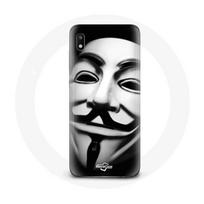 Coque pour Samsung Galaxy A10 Nous sommes légion masque anonyme