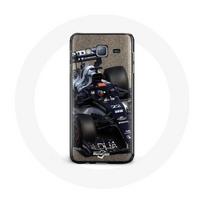 Coque pour samsung galaxy J5 2016 Formule 1 Yuki Tsunoda pilote automobile de F1 Bleu