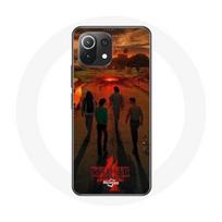 Coque pour Xiaomi Mi 11 Lite Stranger Things Saison 4 Affiche Art Equipages de la Nouvelle Théorie