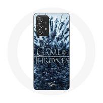 Coque pour Samsung Galaxy A52 Game of Thrones saison 8 Episode 1 Le Trône de Fer Personnages logo Gr
