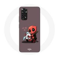 Coque pour Xiaomi Redmi Note 11 4G DeadPool unicorn licorne