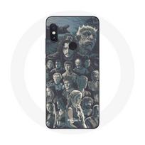 Coque pour Xiaomi Redmi Note 5 AI Dual Camera Game of Thrones Saison 8 Le Trône de Fer Affiche Perso