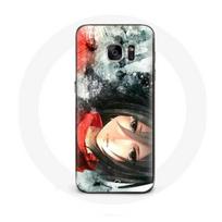 Coque pour Samsung Galaxy S6 Edge Mikasa Ackerman Attaque des Titans Anime