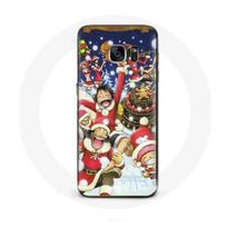 Coque pour Samsung Galaxy S6 Edge One Piece Christmas Day Anime Manga