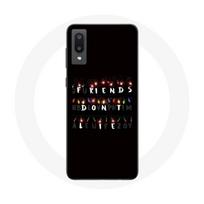 Coque pour Samsung Galaxy A02 Stranger Things Affiche Friends Don't Lie Joyeux noël