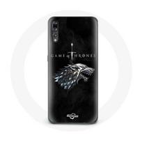 Coque de protection - Game of Thrones - Huawei P20 Pro - Logo La maison Stark - Souple - Noir