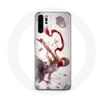 Dėklas Huawei P30 Mikasa Ackerman Ataka Titanų Manga