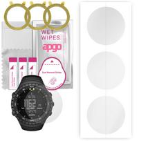 3x apgo Hydrogel Screen Protector for Suunto Core Classic, Hydrogel Film, with positioning layer easy installation
