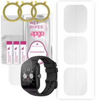 3x apgo Hydrogel Screen Protector for Oppo Watch 4 Pro, Hydrogel Film, with positioning layer easy installation