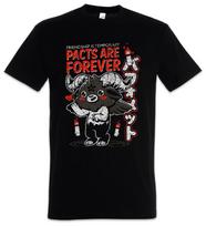 Pacts Are Forever Satanism Goat Fun Satan Devil Friendship 666 Demon Unisex T-Shirt S
