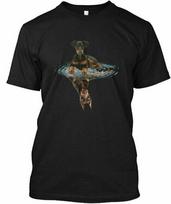 Doberman Dream Reflect Water Tee Unisex T-Shirt S