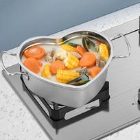 Sauce Pan Cooking Pot Cookware Rustproof Portable Multipurpose Soup for Noodles S sidabras
