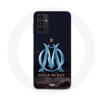 Case - Maniacase - Samsung Galaxy A14 4G - OM logo blue and gold - Soft - Glossy juoda
