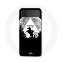 Coque Samsung Galaxy Z Flip4 legend of zelda lune