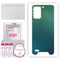apgo Apsauginis lipdukas nugarėlei, suderinamas su Ulefone Armor 7E, Apvyniojimo plėvelė, Folija, Vinilas - Raštas Carbon Chameleon CAKA1