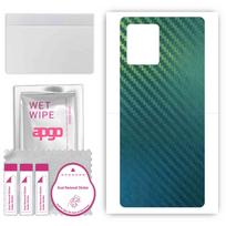 apgo Apsauginis lipdukas nugarėlei, suderinamas su Motorola Moto G54, Apvyniojimo plėvelė, Folija, Vinilas - Raštas Anglies Chameleonas CAKA1