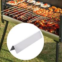 15,3  Skonio juostos pakeitimas, Karščio skydai, Kepsninės BBQ grilio degiklio dangtis beige