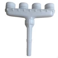 Agriculture Atomizer Nozzles Garden Sprinkler Head Parts Irrigation Spray for Water 4 head gray