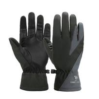 GOLDEN CAMEL Outdoor Gloves for Men Women Winter 2023 Anti-skid Velvet Thickened Windproof Riding Skiing Touch Screen Cold Glove S