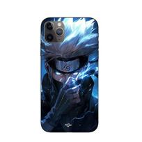 Phone Case - Maniacase - Iphone 11 Pro - Silicone - Kakashi Hatake - Flexible juoda