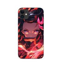 Coque Maniacase pour Iphone 11 Demon Slayer Nezuko Kamado Manga anime juoda