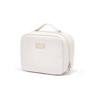Multilayer Square Cosmetic Bag Waterproof PU Travel Makeup Pouch