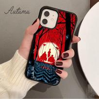 TWIN PEAKS TV Show Phone Case for iPhone 11 12 13 14 Pro Max mini X XR XS SE 2020 6S 7 8 Plus Samsung Galaxy S21 S22 Cover shell iPhone 11 red