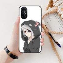 Girl Infinite Stratos telefono dėklas For Honor 70 50 20 7S X9 X8 X7 Magic 4 3 Pro minkštas juodas telefono dangtelis Honor 70