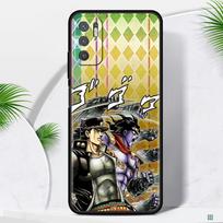 Phone Case For Xiaomi Redmi Note 11 10 Pro 9 9S 10S 8 7 8T K40 9A 9C 9T Fashion Shell Silicone Soft Cover Anime Cartoon J-Jojo Redmi K40 gray