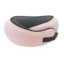 Memory Foam Neck Pillow Cervical Vertebra Travel Pillow Portable Noon Break Aircraft U Shape Pillow Sleeping Camping Pillows beige